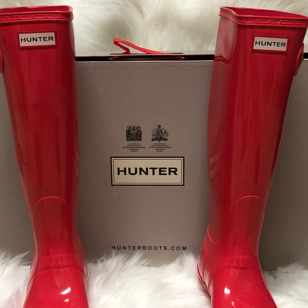 Brand new Hunter rain boots